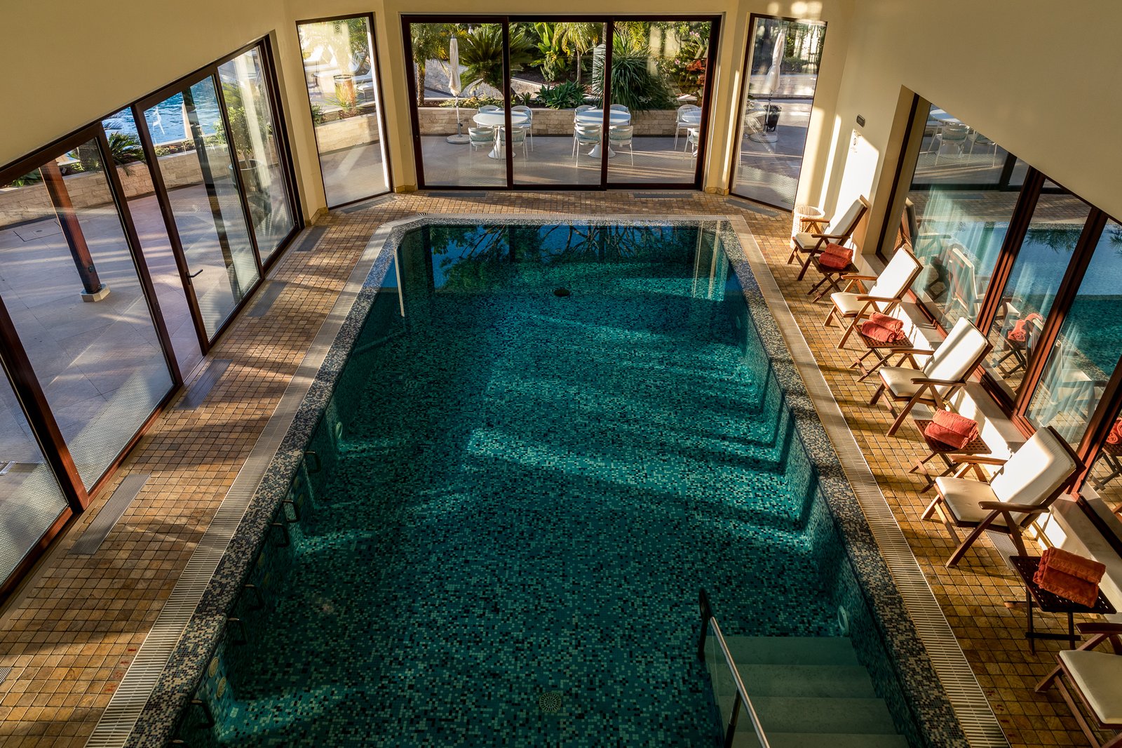 Indoor swimming pool at Hotel Quinta do Lago