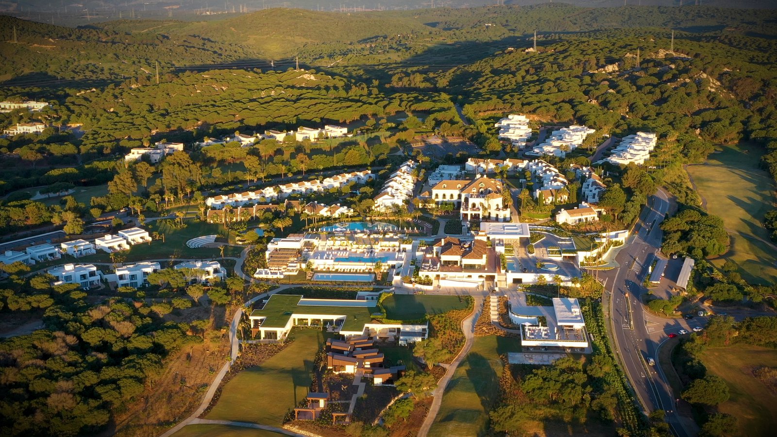 Aerial view of SO/ Sotogrande Spa & Golf Resort